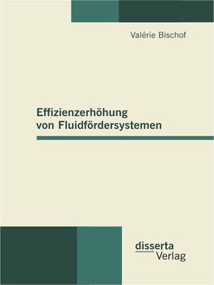 cover image of Effizienzerhöhung von Fluidfördersystemen